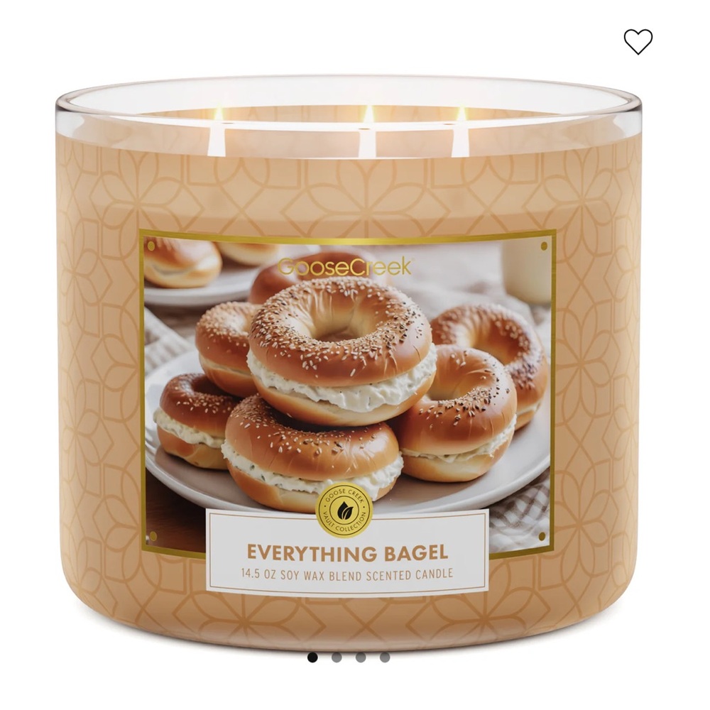 🥯 GC Everything Bagel 3-Wick Candle NEW